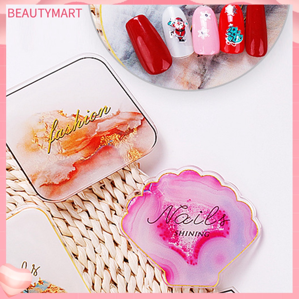 Khay Acrylic Trưng Bày Móng Tay Nhiều Màu Sắc Tự Nhiên Đa Năng Phong Cách Dành Cho Gia Đình