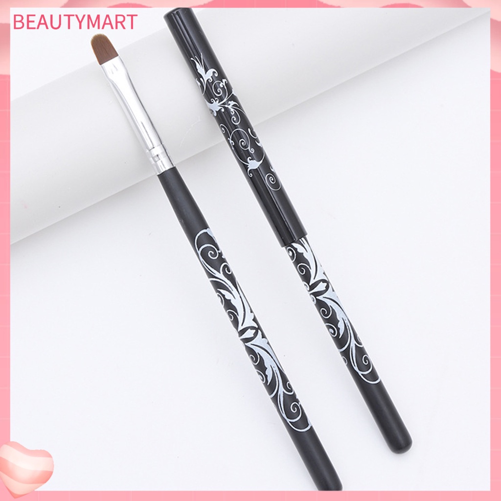 Hộp Đựng Bút Lông Mềm Không Lông Tự Vẽ Trang Trí Móng Tay Nghệ Thuật Dành Cho Nữ