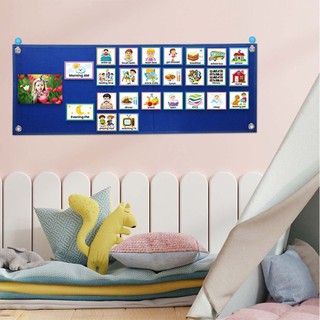 Visual Schedule for Home Day Night Autism Routine Chart Cards Visual Wall Planner Chore Chart for Daily Kids Toddler
