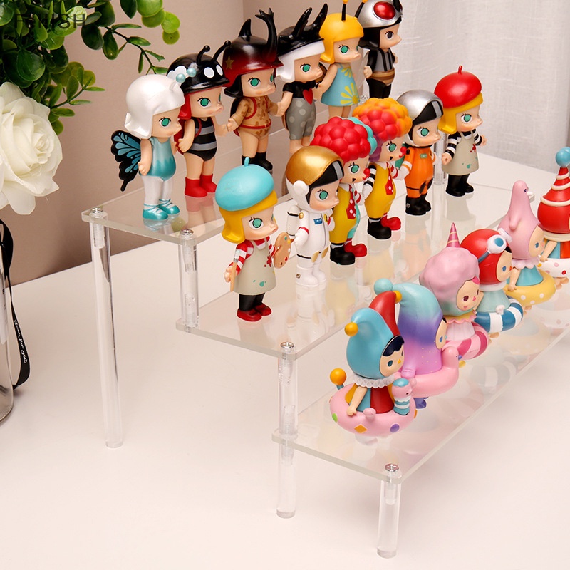 Giá Đỡ Trưng Bày Bánh Cupcake / Búp Bê Bằng Acrylic Trong Suốt 439br