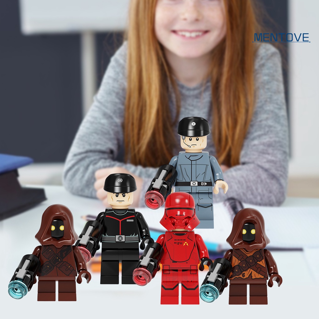 Đồ trang trí Lắp Ráp Nhân Vật Hoạt Hình Stormtrooper Javanese 4.5cm DIY