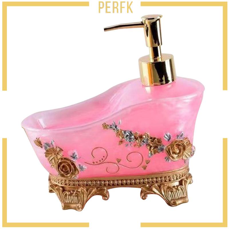 1 Bình Đựng Xà Phòng Dạng Lỏng Dạng Bơm Bằng Nhựa Resin Cho Phòng Tắm / Bàn Làm Việc