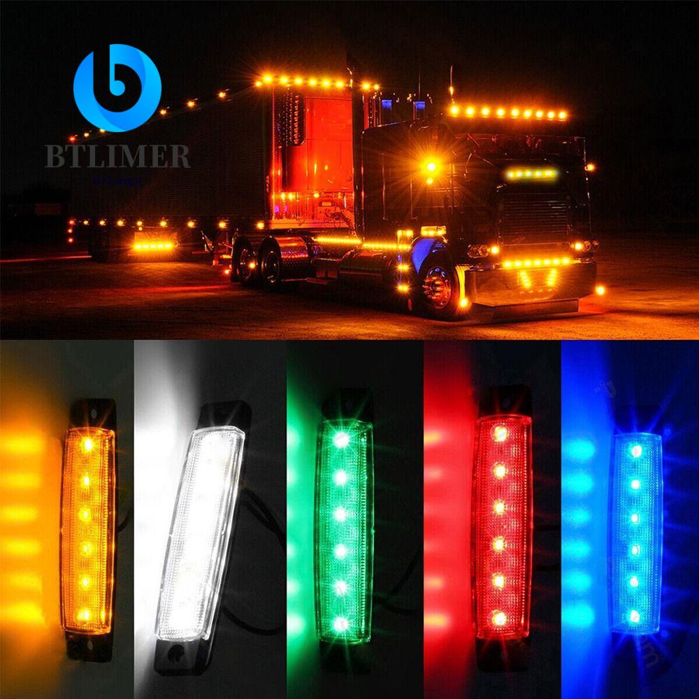 Bộ 4 Đèn LED Tín Hiệu Chất Lượng Cao Cho Xe Tải