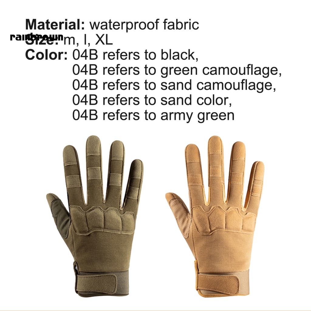 1 Đôi Găng Tay Lái Xe Chống Trượt Chống Thấm Nước Có Thể Điều Chỉnh Được