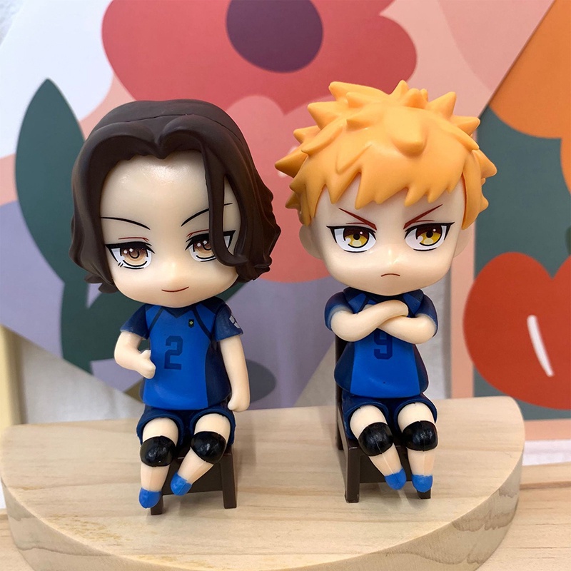 Bộ 6 Mô Hình Nhân Vật Isagi Yoichi Meguru Rensuke 10cm