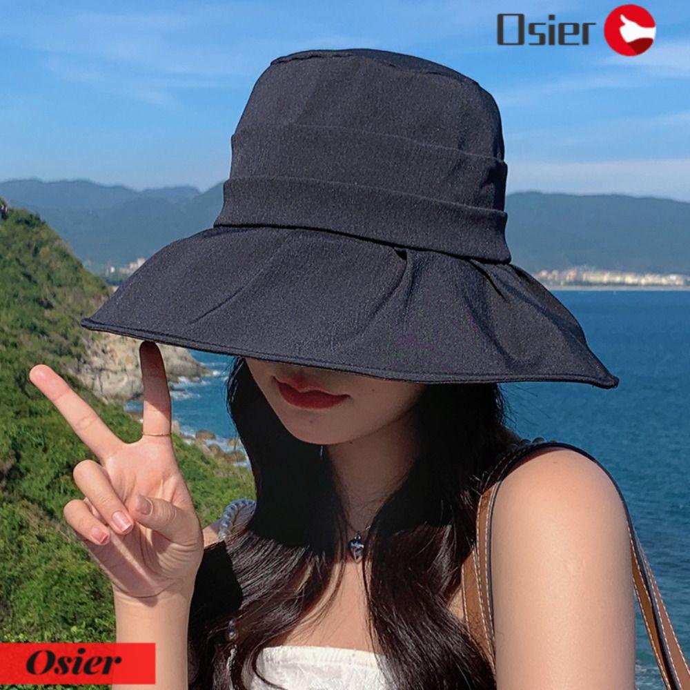 OSIER1 Nón Tai Bèo Vành Rộng Chống Tia UV Thời Trang Mùa Hè Cho Nữ