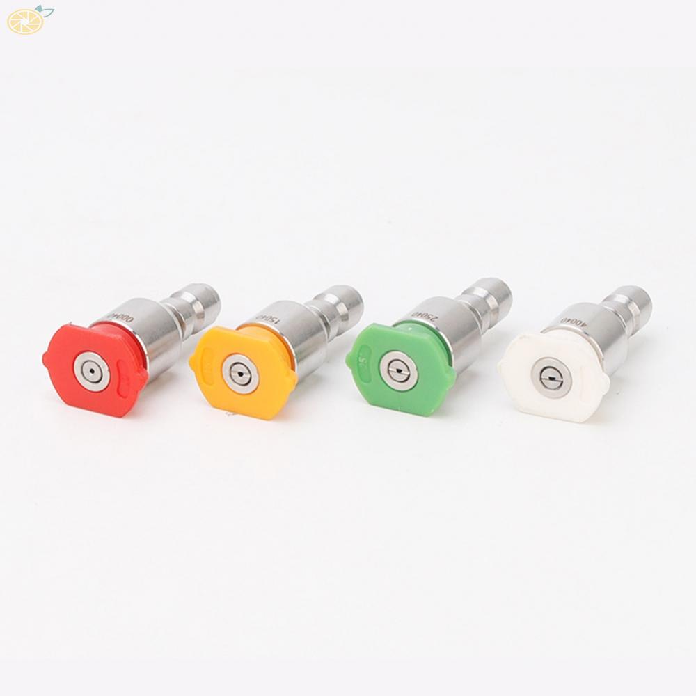 【VARSTR】Nozzle Rotary Sprinklers Spare Parts Spray Stainless Steel 1/4inch 1set