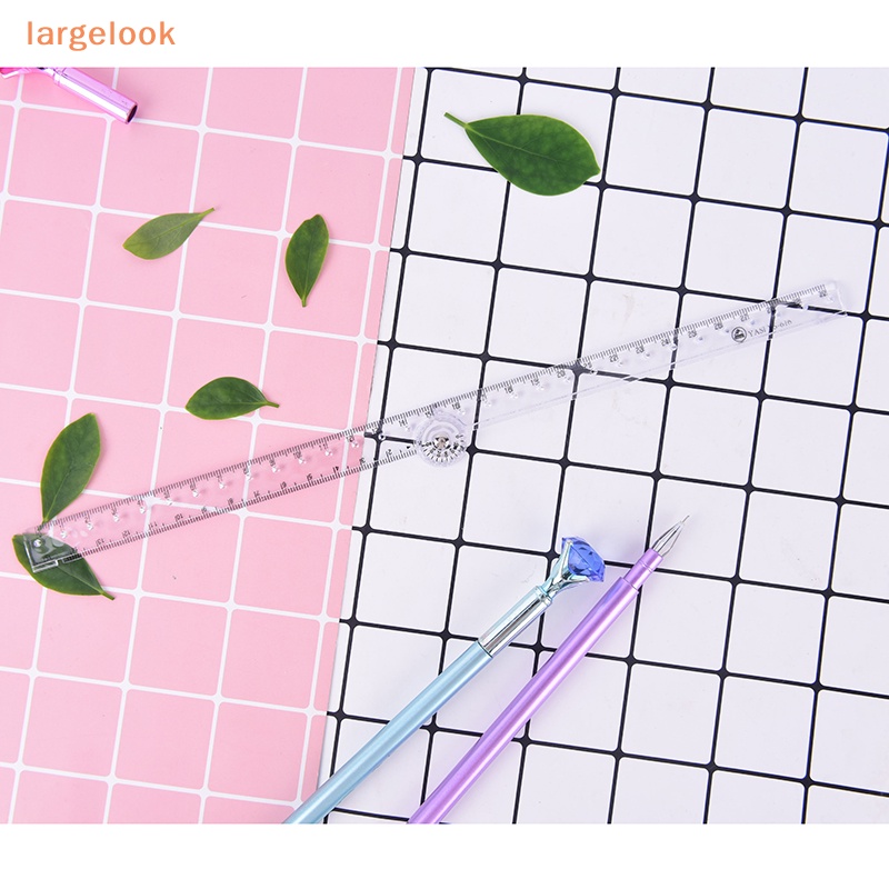 Thước Nhựa acrylic Trong Suốt Dài 30cm Có Thể Gấp Gọn Dùng Vẽ Tranh Cho Bé