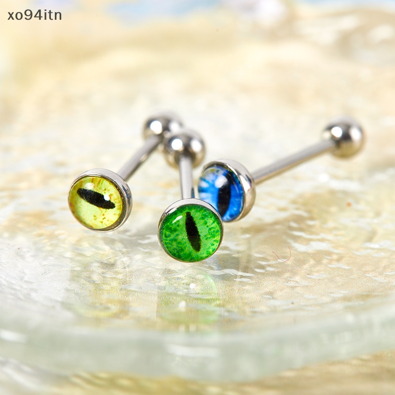 Khuyên Lưỡi Bằng Thép Không Gỉ Nhiều Màu Sắc Gợi Cảm Cho Nữ