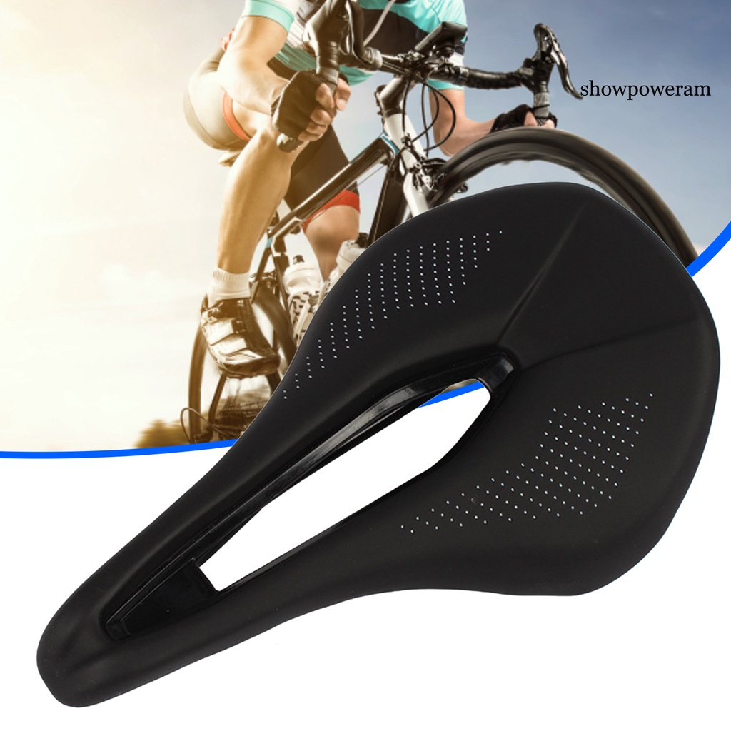 Yên Xe Đạp Bằng Da Sợi Tổng Hợp Thoáng Khí Chống Sốc