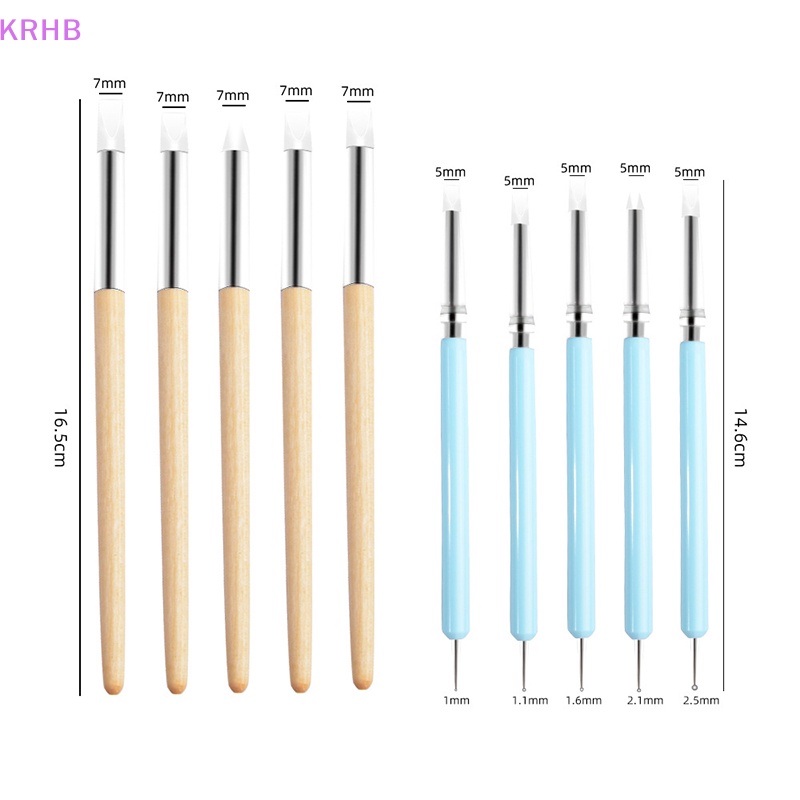 Set 5 Dụng Cụ Tạo Hình Gốm Hai Đầu Trang Trí Nghệ Thuật Mới