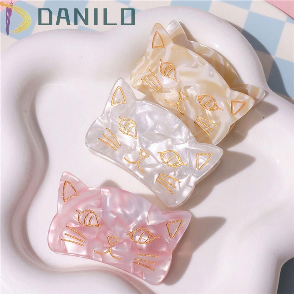 Kẹp Tóc Đuôi Ngựa Bằng Nhựa Acrylic Hình Cá Mập Dễ Thương Cho Nữ