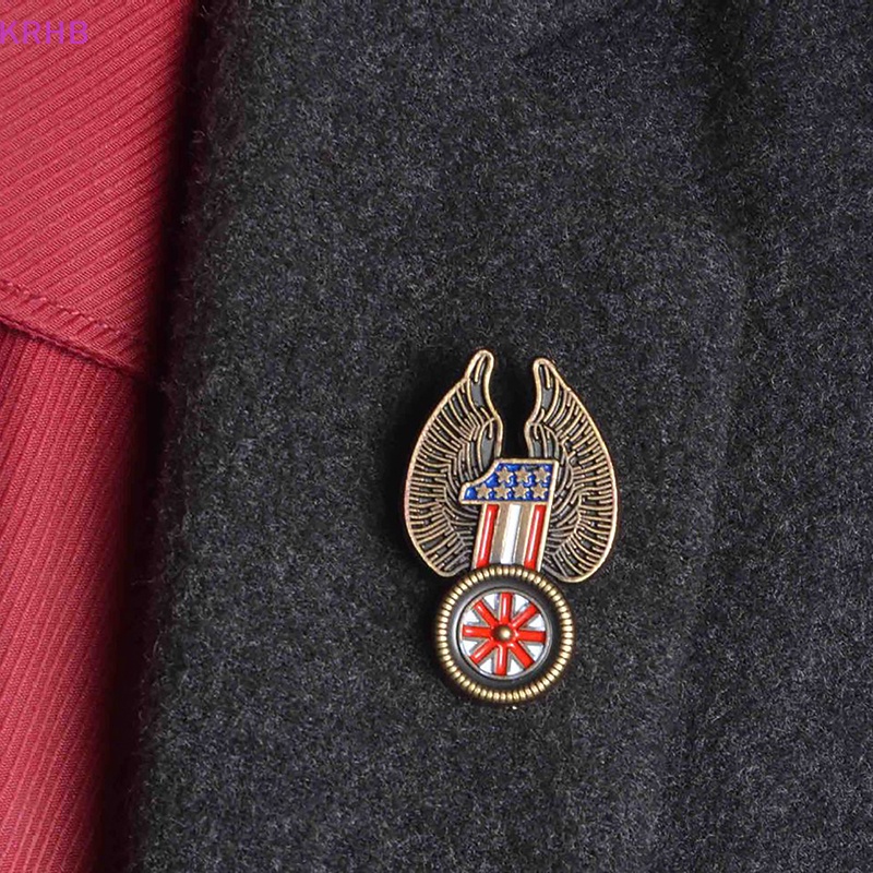 Huy Hiệu Cài Áo Kim Loại Phong Cách Vintage Thời Trang Mới