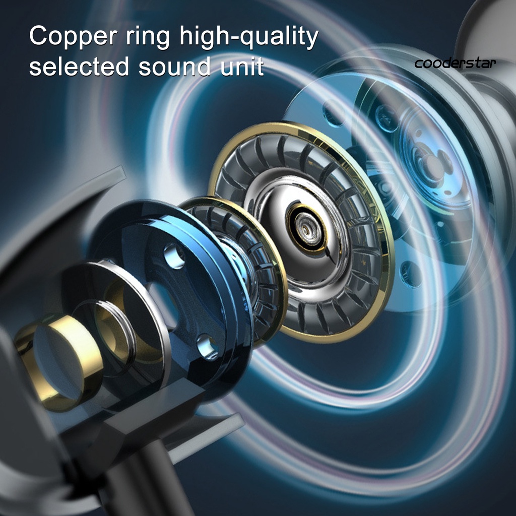 (Coood) Tai Nghe Nhét Tai Có Dây Giảm Tiếng Ồn Âm Thanh Nổi Có Cổng 3.5mm Hỗ Trợ Điều Khiển Bằng Giọng Nói