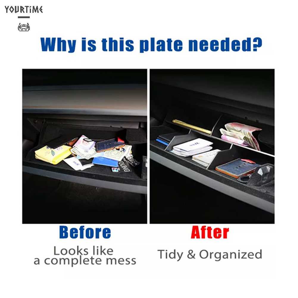 Hộp Đựng Vật Dụng Chia Ngăn Trang Trí Nội Thất Xe Hơi