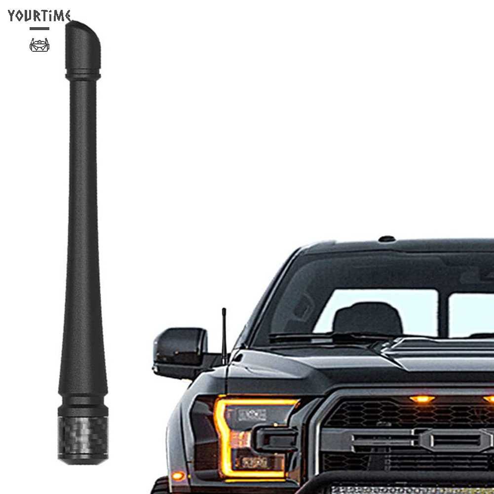 Ăng Ten Tín Hiệu Radio 7 inch Màu Đen Chuyên Dụng Cho Xe Harley Tundra Ram Wrangler