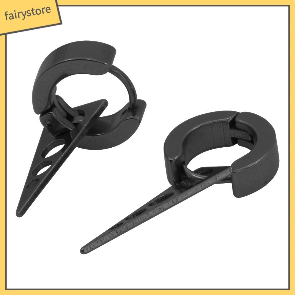 Bông Tai Đinh Tán Bằng Thép Không Gỉ Thời Trang Cá Tính Cho Nam &amp; Nữ