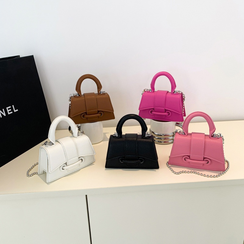 Túi Đeo Chéo Màu Trơn Thời Trang Hàn Quốc 2023 Cho Nữ