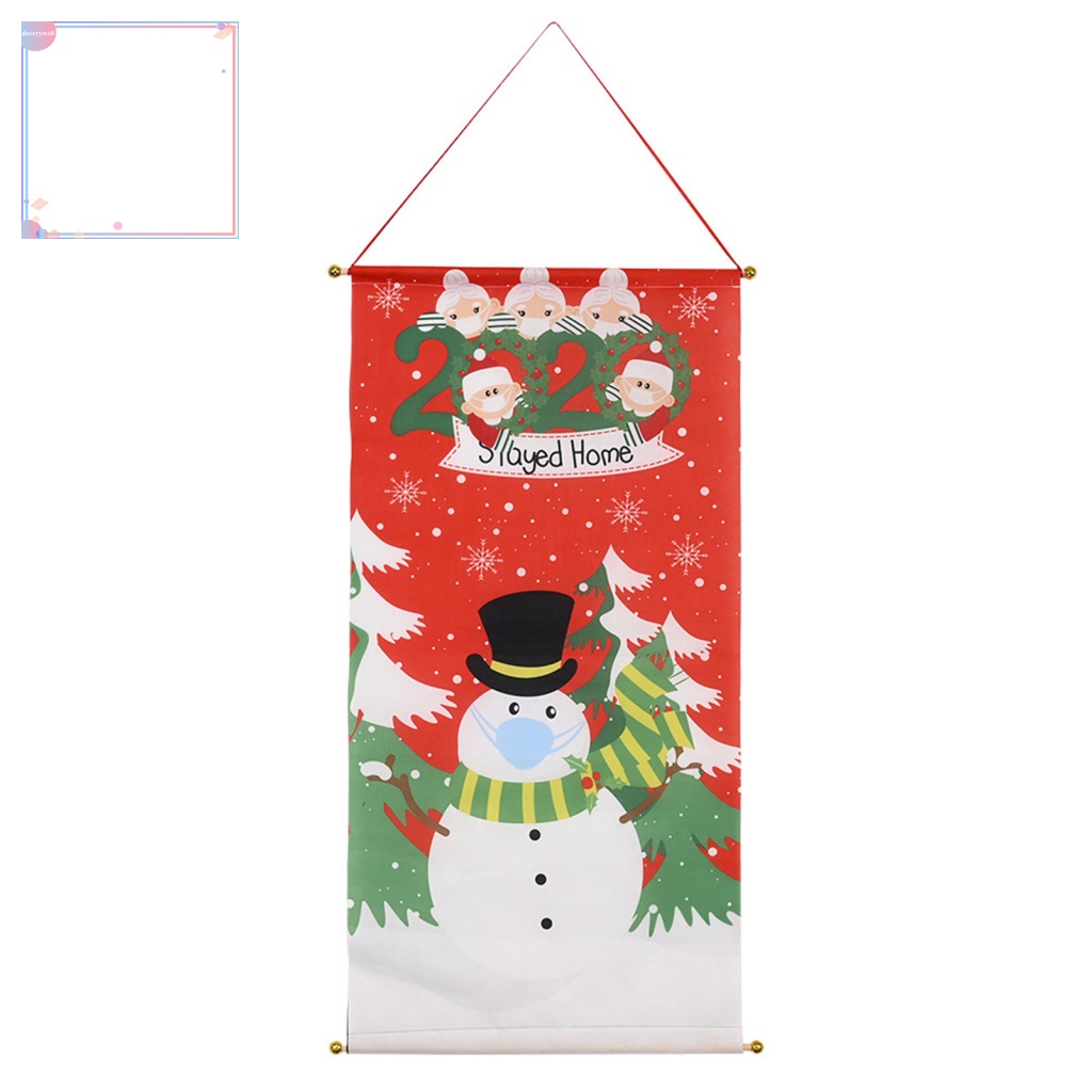 Thảm Treo Trang Trí Giáng Sinh Nhiều Màu Sắc