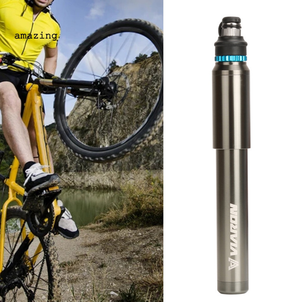 1 Bộ Bơm Xe Đạp Leo Núi Áp Suất Cao Bằng Hợp Kim Nhôm Nhỏ Gọn