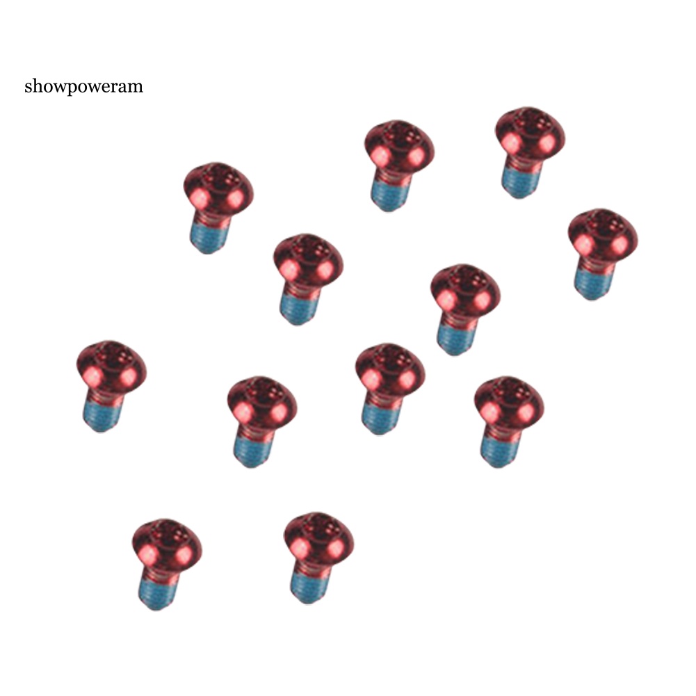 12 Ốc Vít M5x10mm T25 Cho Đĩa Phanh Xe Đạp Leo Núi