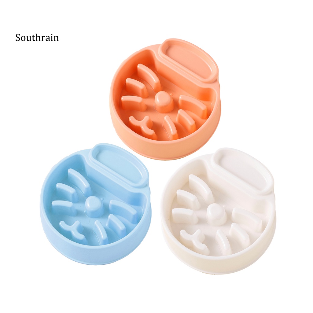 Tô Đựng Thức Ăn Hình Tròn Cỡ Lớn Chống Sặc In Họa Tiết Hoạt Hình Cho Thú Cưng