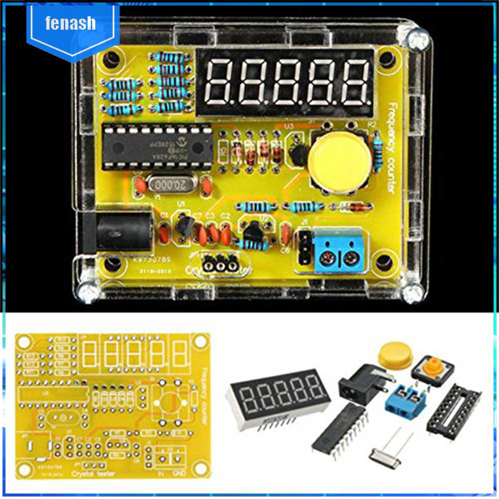 Mô Đun Đếm Tần Số 5 Số 1Hz-50MHz Kèm Vỏ Trong Suốt DIY