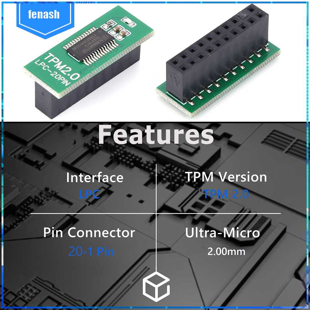 Mô Đun An Ninh TPM 2.0 Thay Thế Cho ASUS GIGABYTE Intel AMD