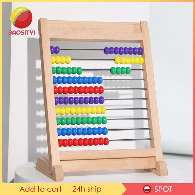 Bàn Tính Gỗ Đồ Chơi Giáo Dục Cho Trẻ Mẫu Giáo Baosity1