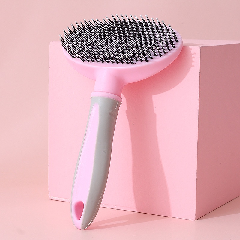 Lược Chải Dành Cho Thú Cưng Lông Dài Có Đầu Massage L169