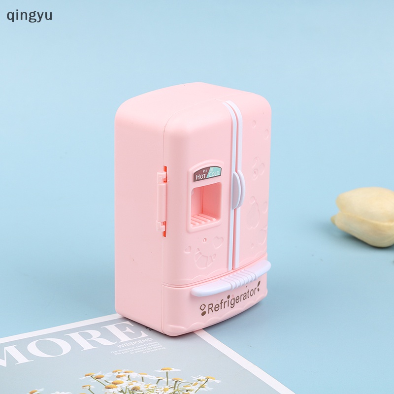 Tủ Lạnh Màu Hồng Xinh Xắn 1: 12 Trang Trí Nhà Búp Bê