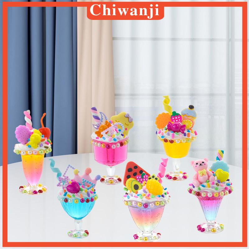 Bộ 6 Cốc Slime Nhiều Màu Sắc Tương Tác Trò Chơi Tương Tác