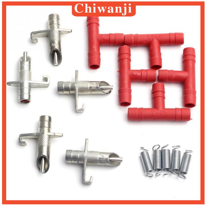 [Chiwanji] Set 10 Dụng Cụ Cho Máy Cho Thức Ăn Tự Động Rodent Guinea