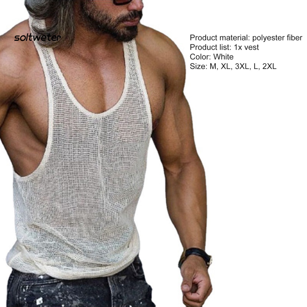 Áo Ghi Lê Dệt Kim Màu Sắc Thời Trang Mùa Hè Quyến Rũ Cho Nam