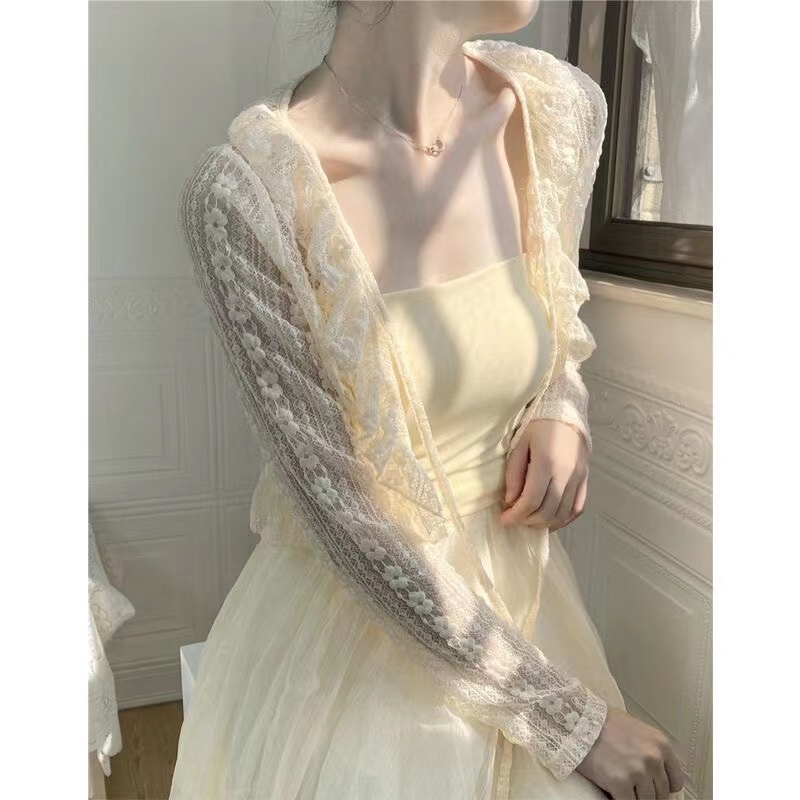 Áo Sơ Mi Voan Cổ Chữ V Thắt Dây Thanh Lịch Hợp Thời Trang Hè