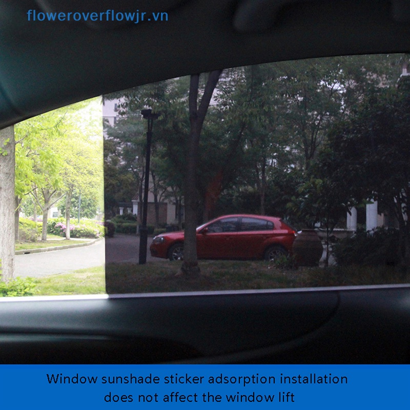 2 Miếng Dán Tĩnh Điện Chống Tia UV Cho Cửa Sổ Xe Hơi