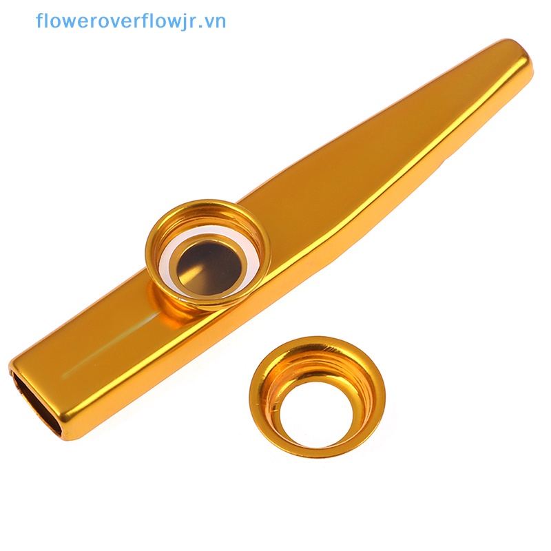 Fjr Kèn Kazoo Hợp Kim Nhôm Với 5 Cây Sáo diaphragm Cho Trẻ Em Và Người Yêu Thích
