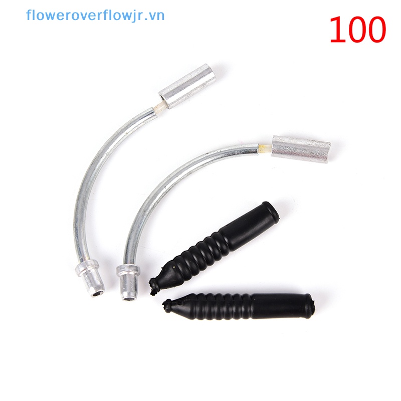 1 Bộ Ống Dẫn Dây Phanh Xe Đạp Hình Chữ V Bằng Nhựa