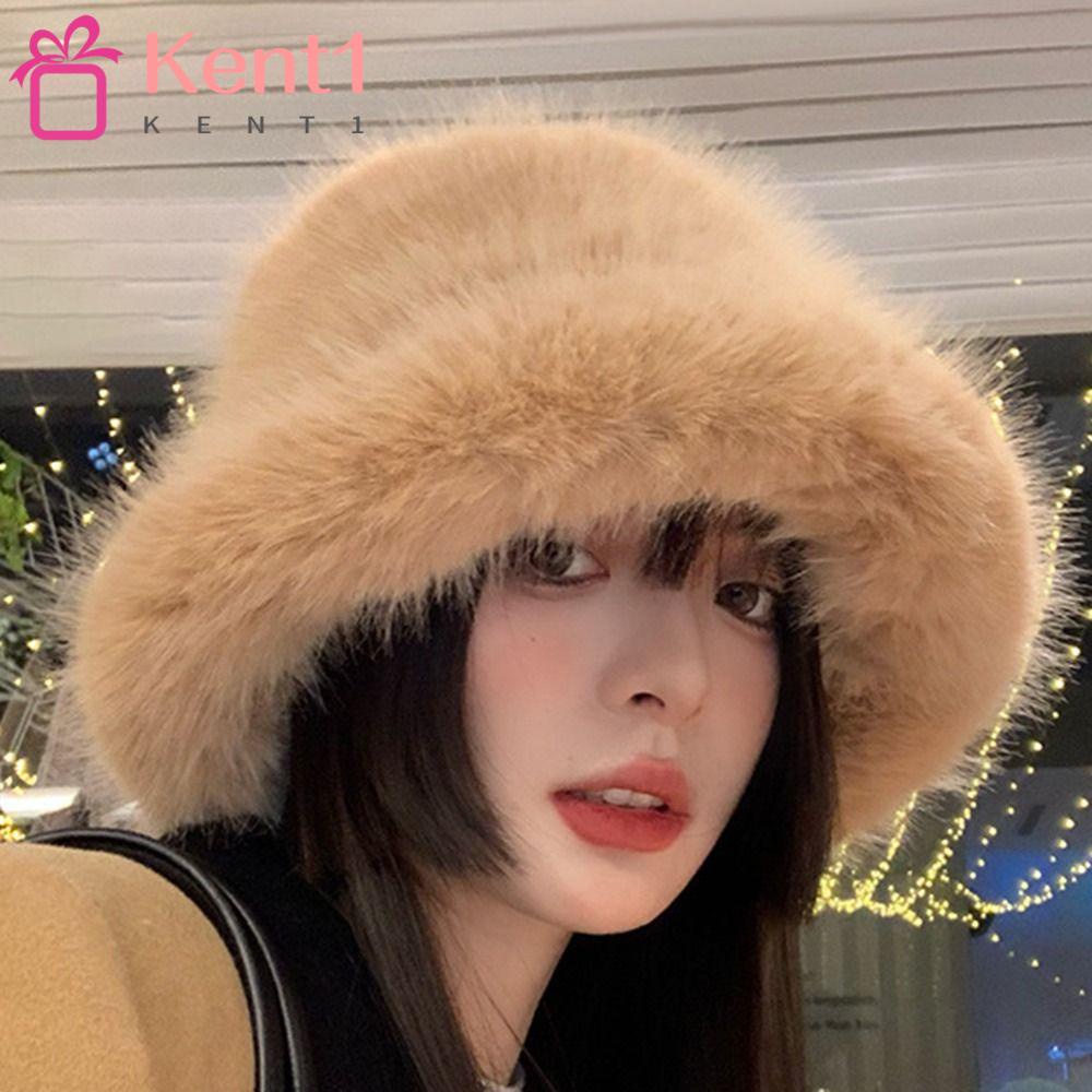 Nón Tai Bèo Giả Lông Ấm Áp Thời Trang Kat1