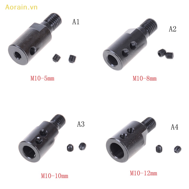 Đầu Nối Cắt Dây Cáp Arbor Mandrel 5mm / 8mm / 10mm / 12mm M10 Chuyên Dụng