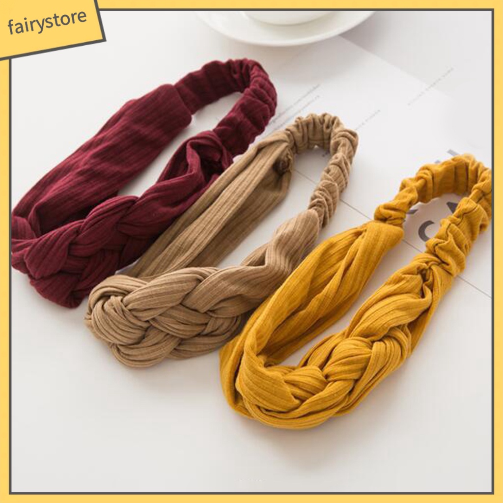 Băng Đô Dệt Kim Màu Sắc Thời Trang Cho Nữ