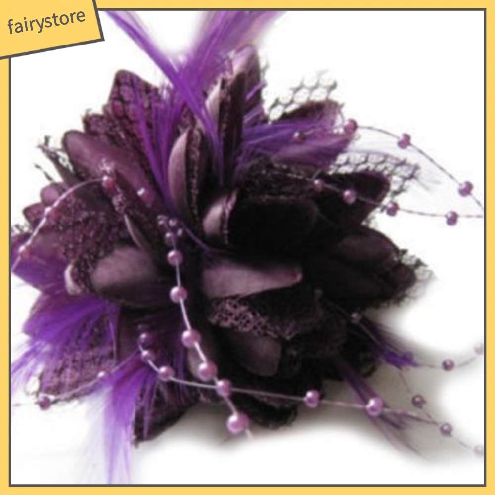 Kẹp Tóc Hình Bông Hoa Đính Đá Xinh Xắn Dành Cho Nữ