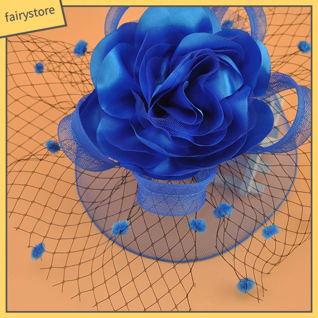 [FRO] Mạng Che Mặt Lưới Rỗng Họa Tiết Chấm Bi Trang Trí Tóc Cô Dâu / Tiệc Cưới / Cocktail / Làm Đạo Cụ Chụp Ảnh