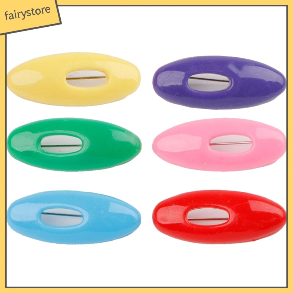 Set 6 Ghim Cài Áo / Khăn Choàng / Cà Vạt Bằng Nhựa Resin An Toàn