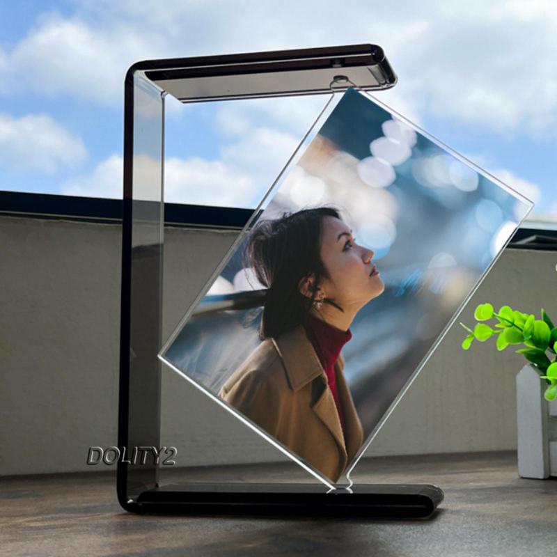 [Dolity2] Khung Ảnh Acrylic Trong Suốt Trưng Bày Trang Trí Tiệc Cưới