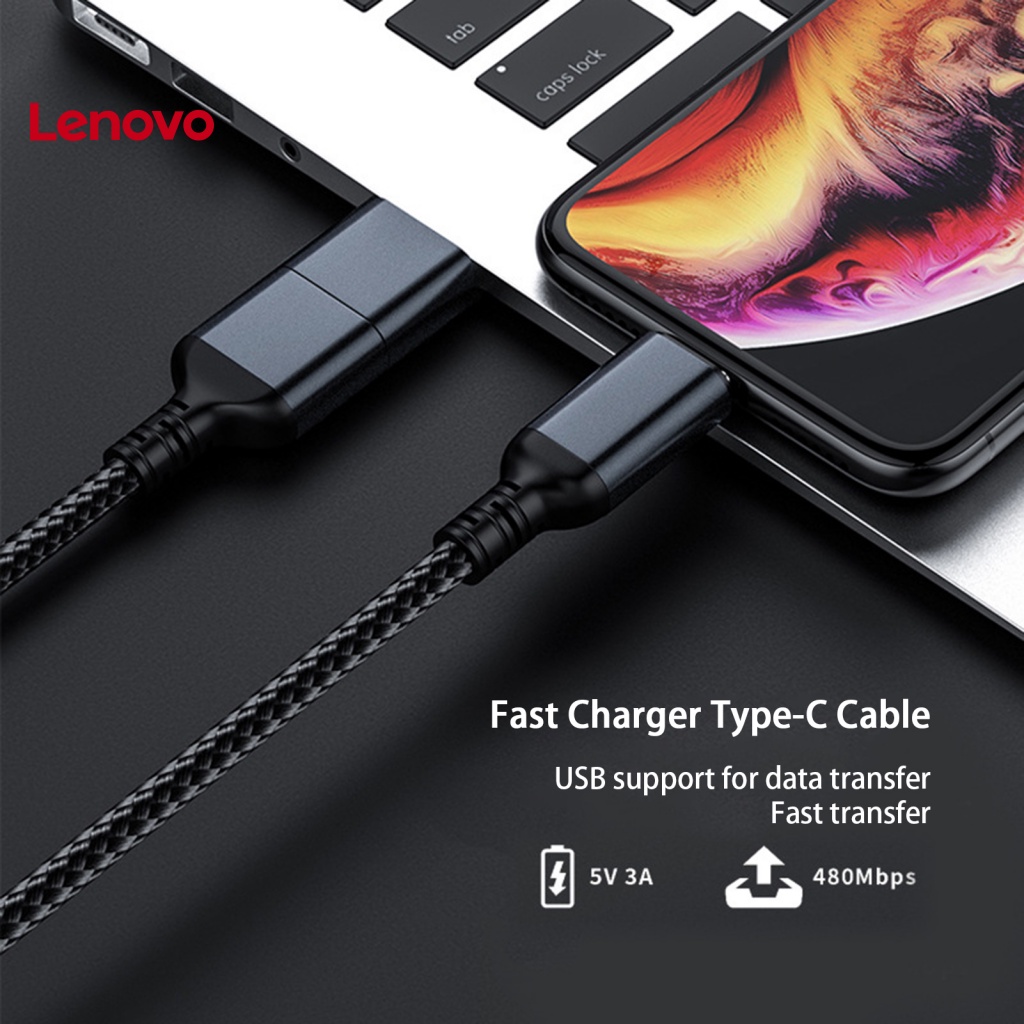 Cáp Sạc Nhanh Type-C 2 Trong 1 3A 1.2m Chuyên Dụng Cho Điện Thoại Android