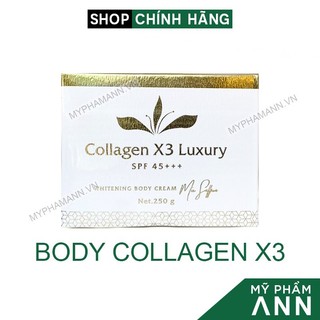 Kem Body Collagen X3 Luxury chính hãng Mỹ Phẩm Đông Anh - Kem dưỡng trắng da toàn thân Colagen X3