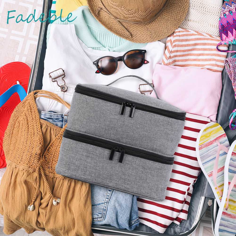 Túi Đựng Mỹ Phẩm Đa Năng Sức Chứa Lớn Bằng Chất Liệu Nylon