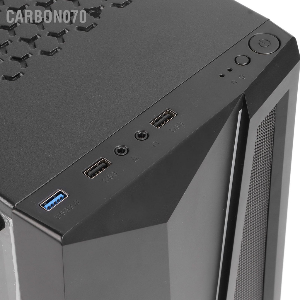 Carbon070 Khung máy tính để bàn Tốc độ truyền nhanh Khả năng tương thích nội bộ cao Tản nhiệt tốt USB3.0 Máy chơi game