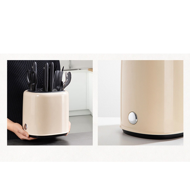 1 Giá Đỡ Dụng Cụ Ăn Uống Bằng ABS Màu Xanh Lá